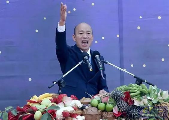 韩国瑜截胡台南 抢下15亿投资案