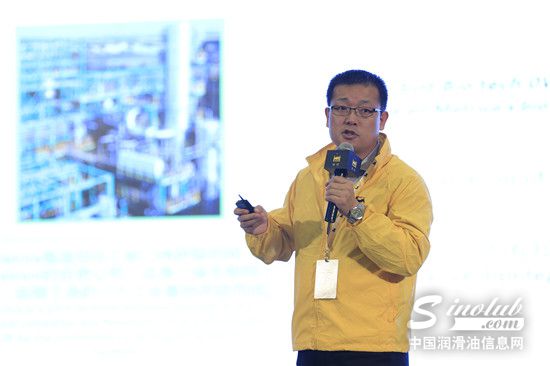 埃尼润滑油中国区技术经理郭齐健先生发表演讲