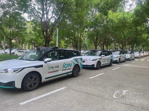 韩泰iON ST AS助力萝卜快跑在武汉、深圳两市运营