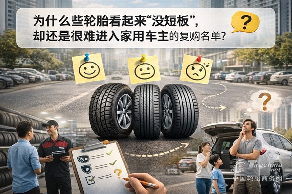 为什么有些轮胎看起来“没短板”，却还是很难进入家用车主的复购名单？