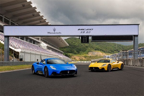 普利司通搏天族®Sports高性能轮胎助力玛莎拉蒂MC20首次亮相中国赛道