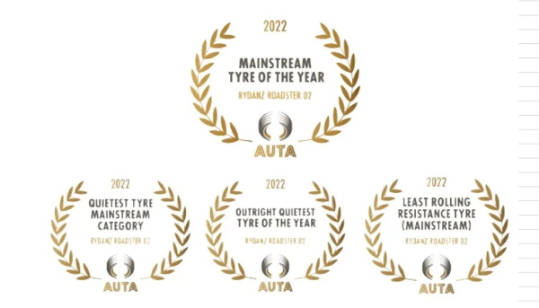 测评数据惊艳出众！雷登轮胎(RYDANZ)R02荣获四项大奖