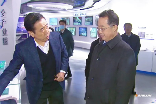 青岛市委书记陆治原到国橡中心调研
